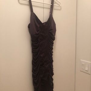 nikibiki purple ruffle mini dress xs